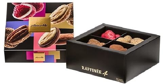 ChocoMe Selection of chocolate with fruit and nuts