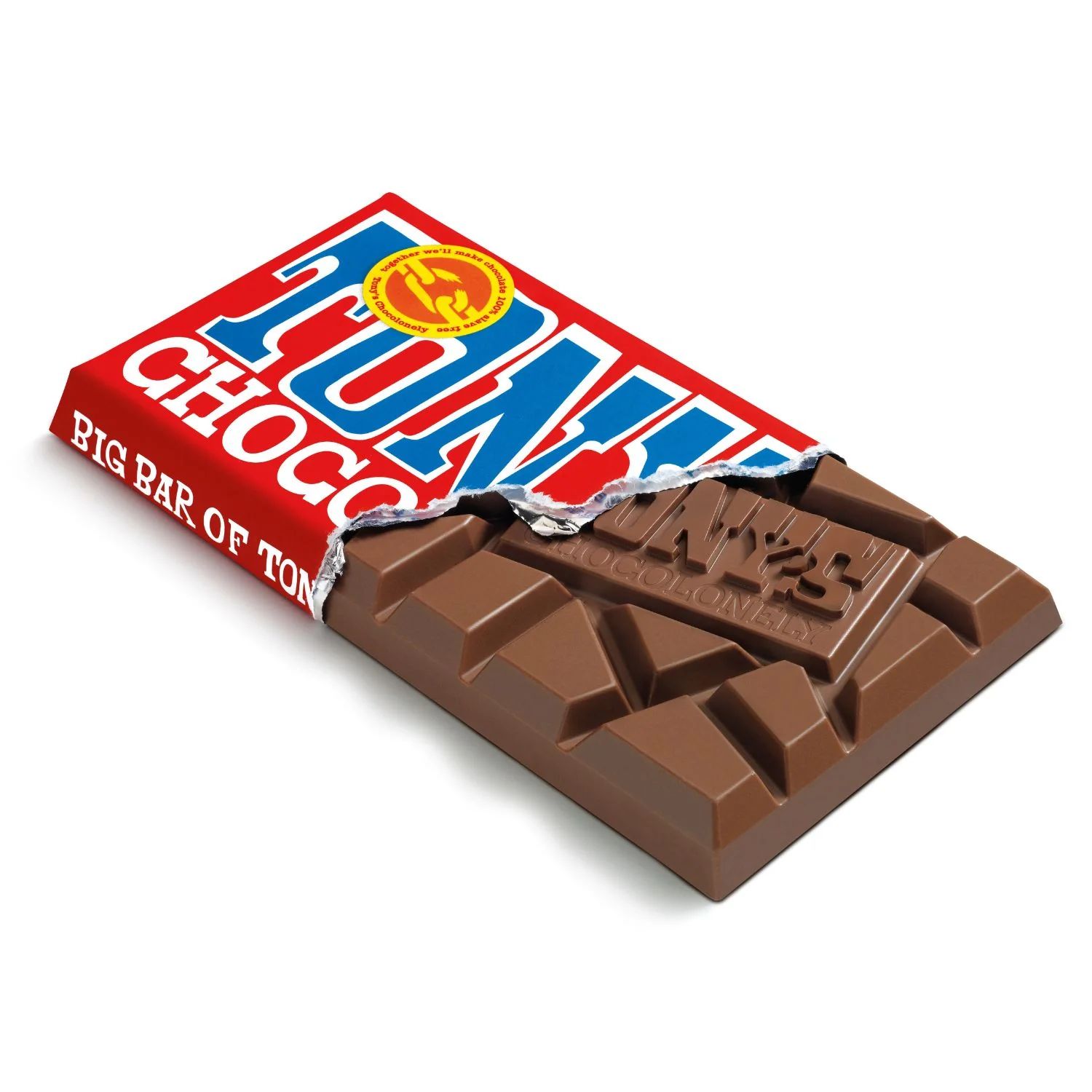 Tony's Chocolonely Fairtrade milk chocolate