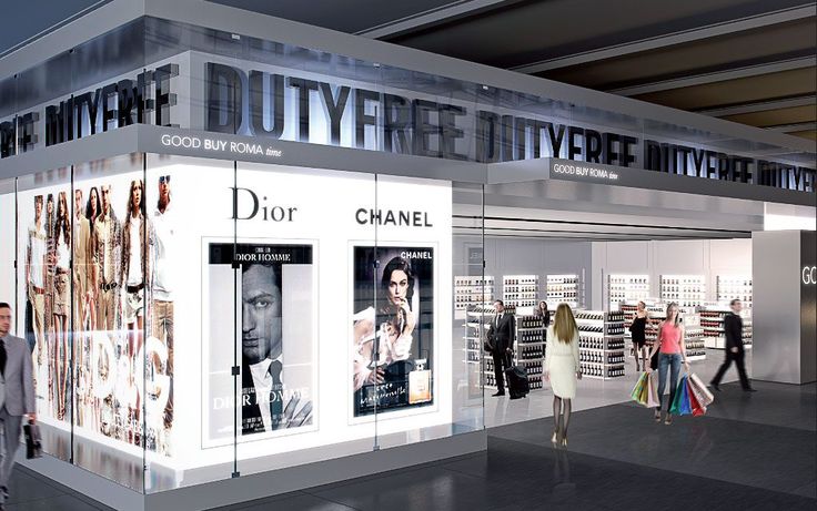 Rome Fiumicino Airport Duty Free - top 10 duty free shops in the world