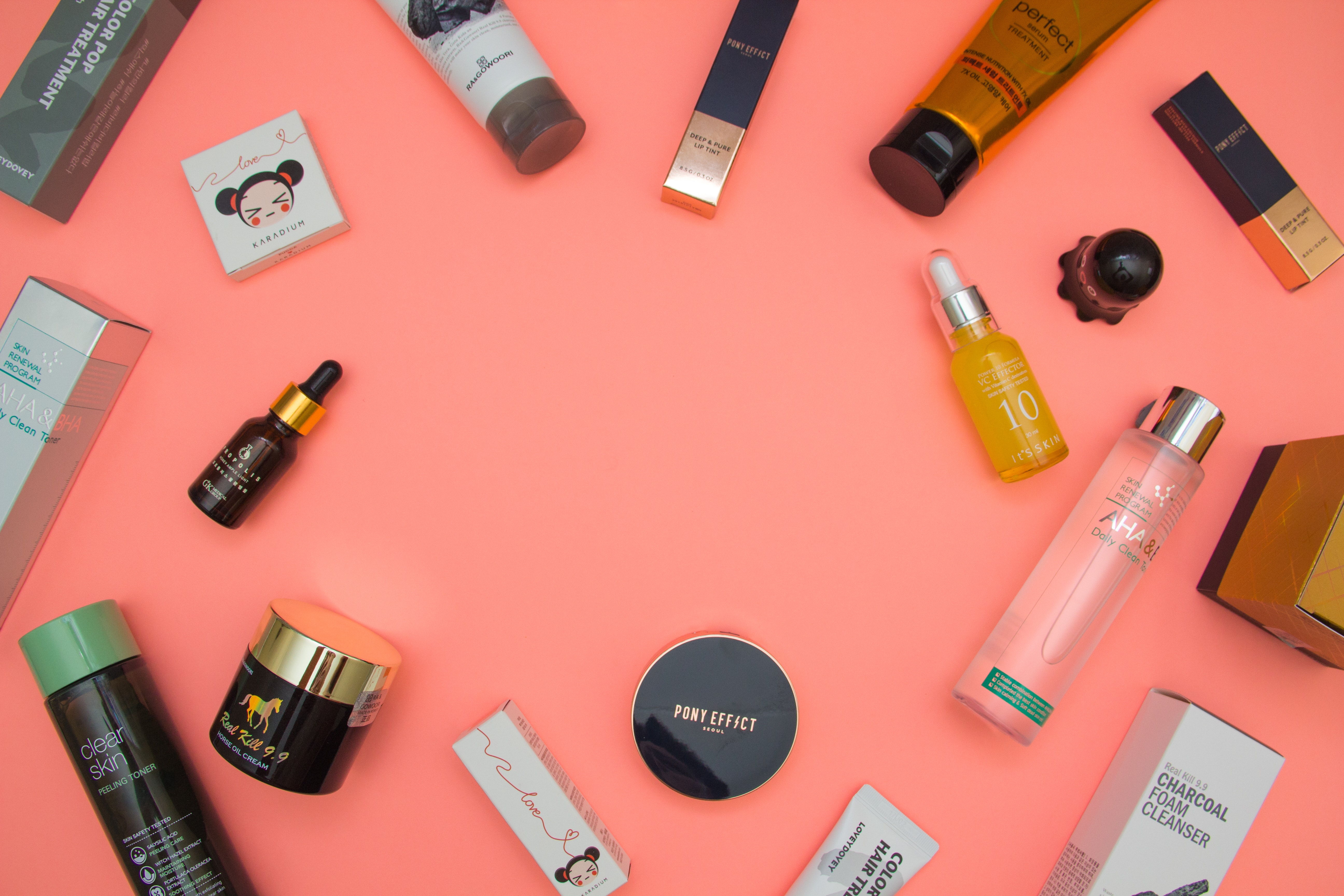 Cosmetics for traveling