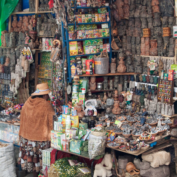 рынок в Боливии