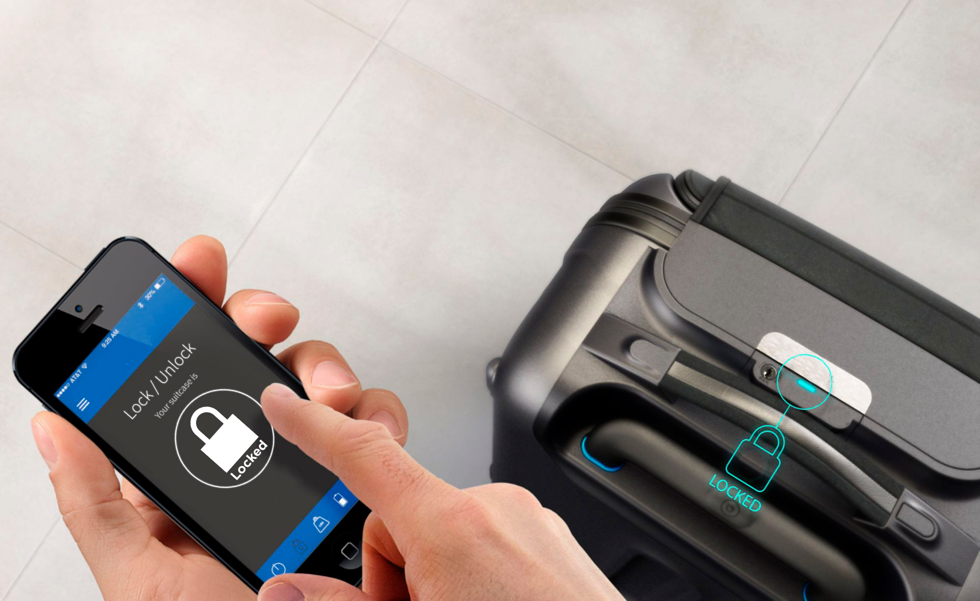 suitcase digital lock