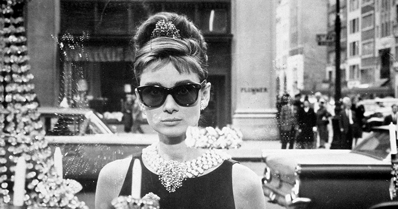 Audrey Hepburn and Ray-Ban