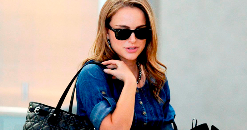 Natalie Portman and Ray-Ban