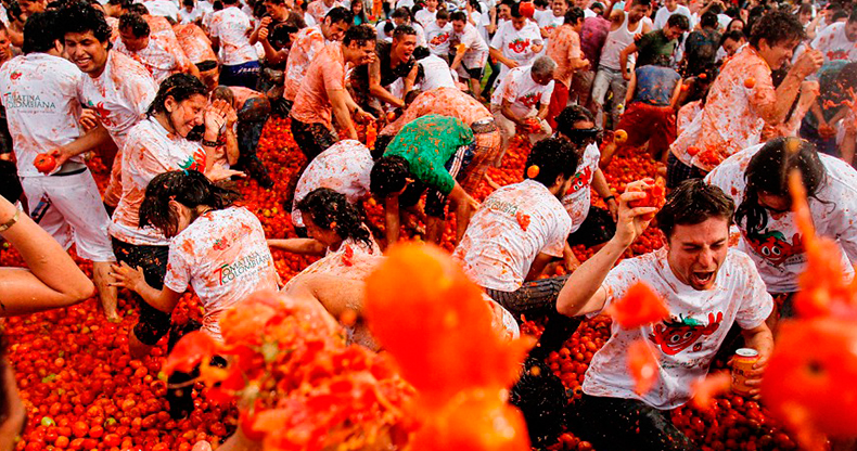 Фестиваль La Tomatina